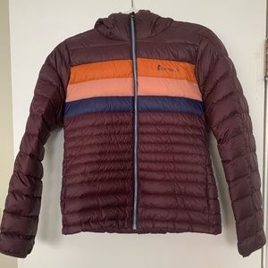 Cotopaxi women’s small down jacket